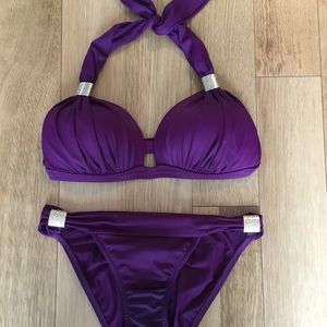 Purple bikini